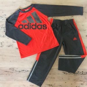 Adidas matching top and pants Active wear